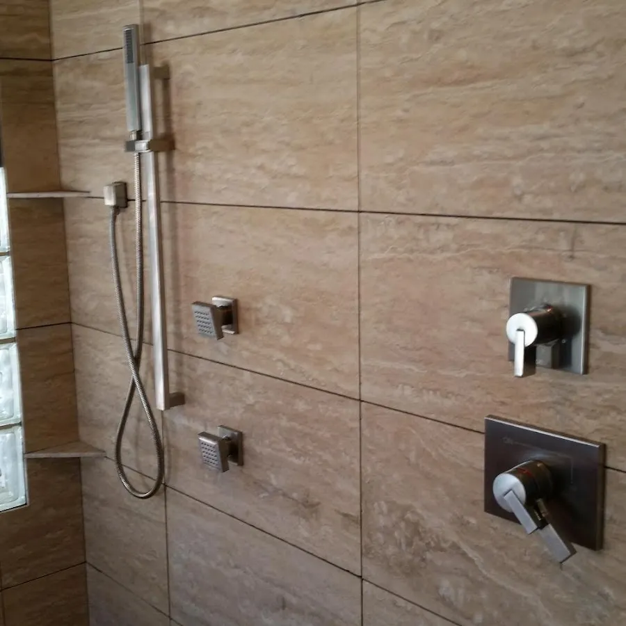 Shower fixture installation for Gas Line Repair in Streator